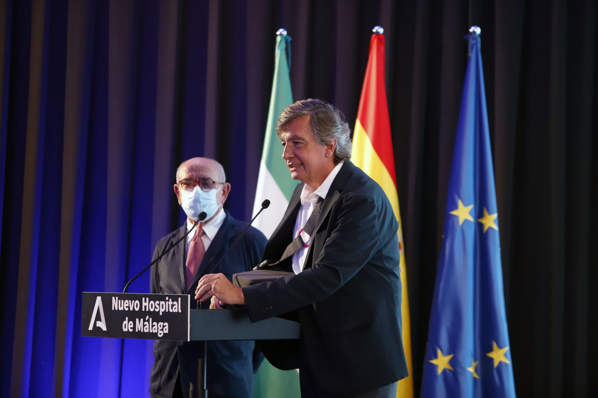 Presentación del anteproyecto del tercer hospital de Málaga.