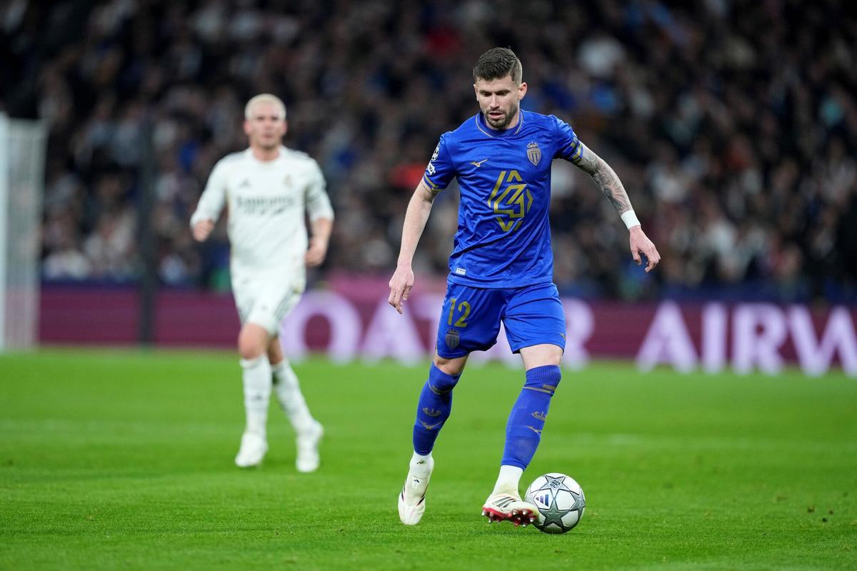 Caio Henrique of AS Monaco in action during UEFA Champions League 2025/26 League Phase MD7 football match played between Real Madrid and AS Monaco at Bernabeu stadium on January 20, 2026, in Madrid, Spain. AFP7 20/01/2026 ONLY FOR USE IN SPAIN. Oscar J. Barroso / AFP7 / Europa Press;2026;SOCCER;SPAIN;SPORT;ZSOCCER;ZSPORT;Real Madrid v AS Monaco - UEFA Champions League 2025/26 League Phase MD7;