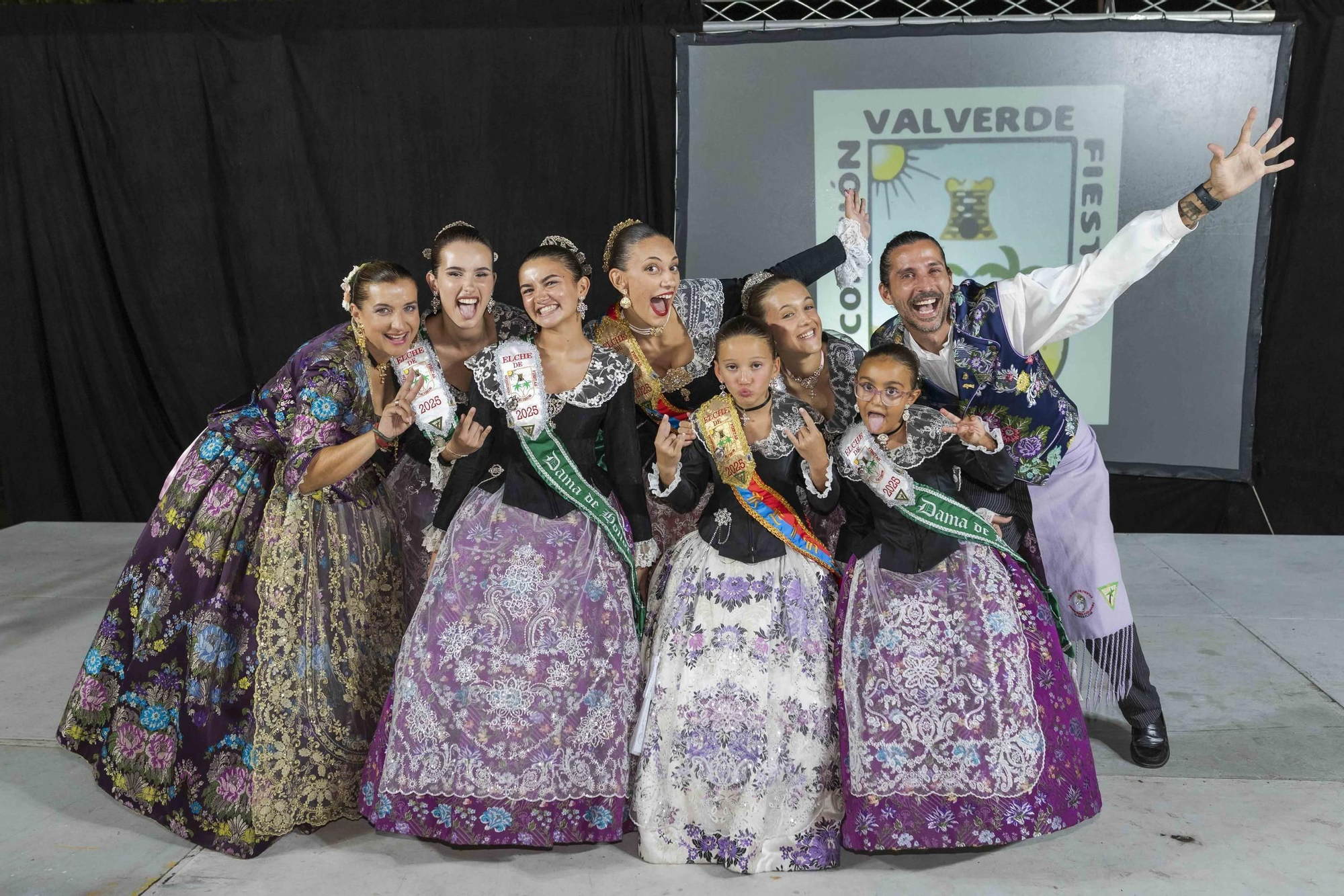 Proclamadas las Reinas y Damas de Valverde