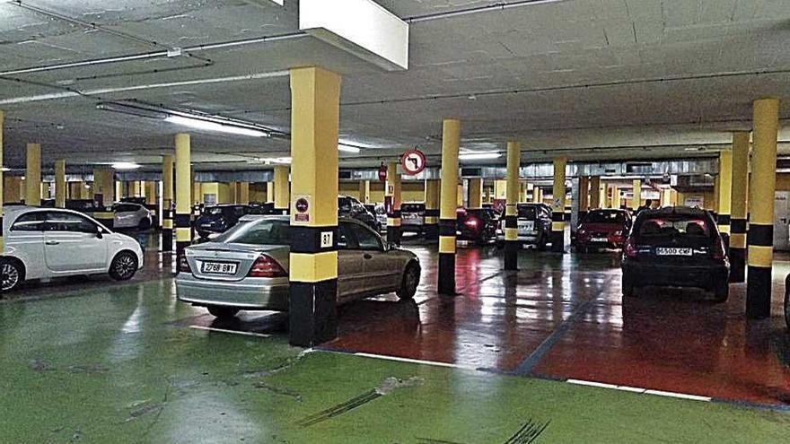 Imagen de uno de los parkings pÃºblicos de SÃ³ller.