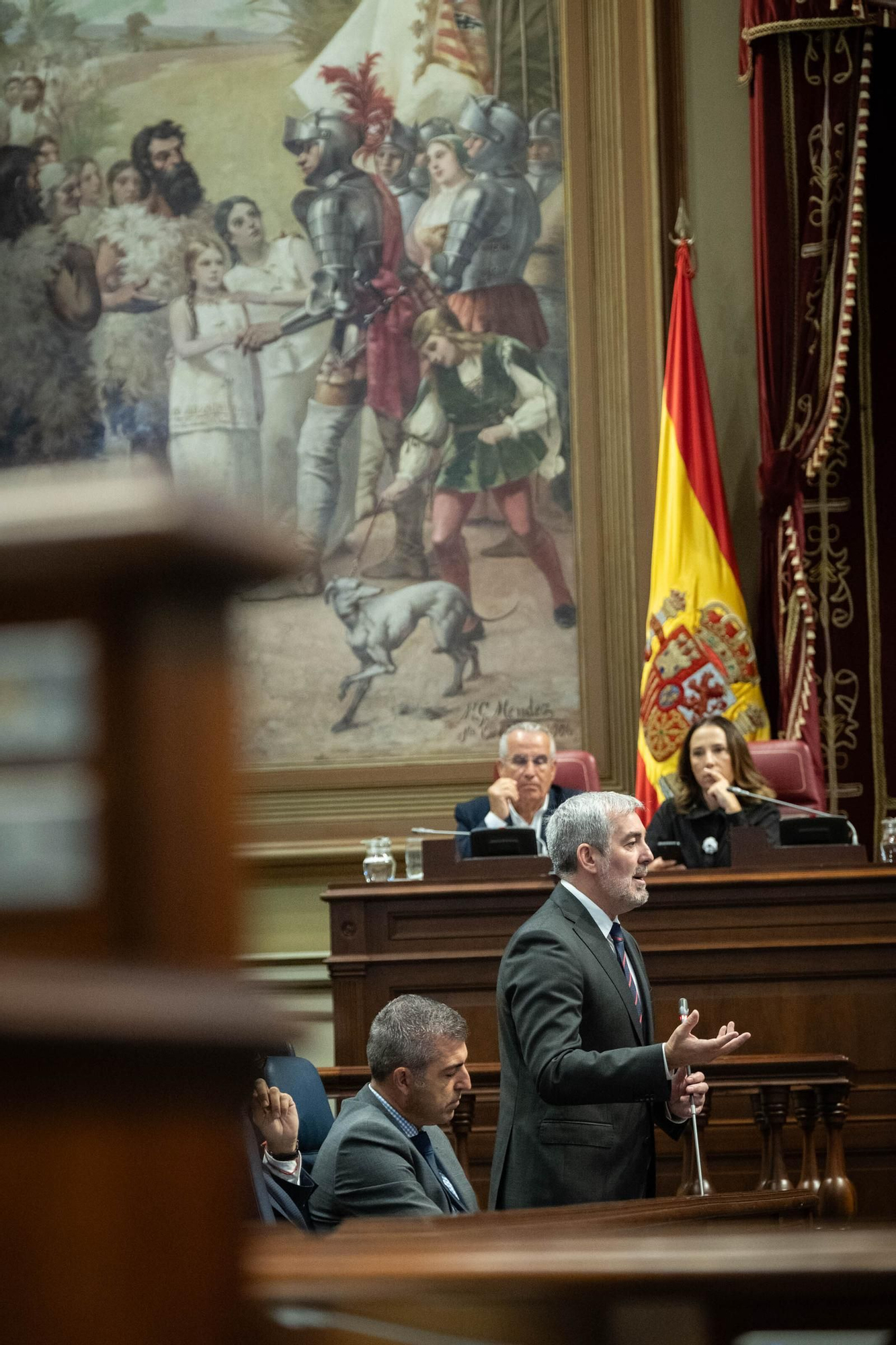 Pleno del Parlamento de Canarias