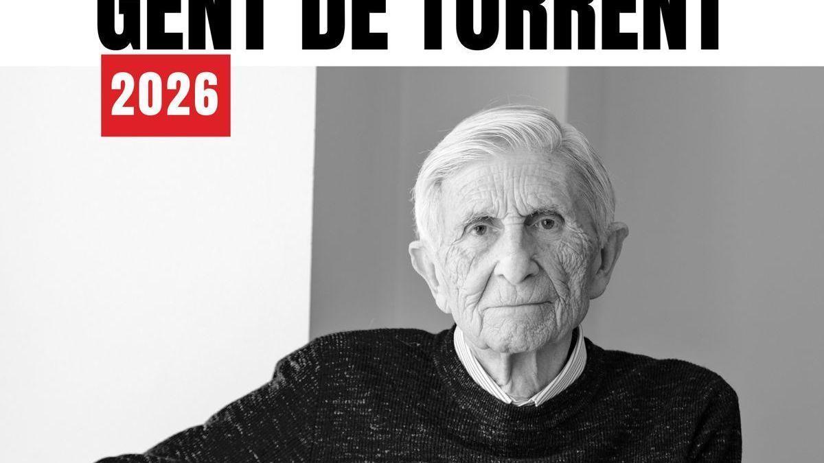 El cartel de la exposicón 'Gent de Torrent'.