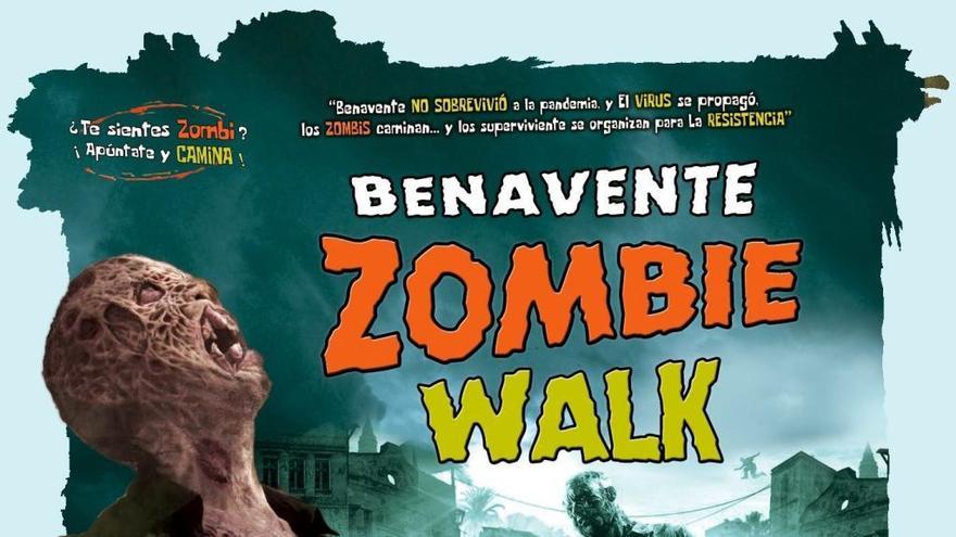 Cartel del Zombie Walk de Benavente.