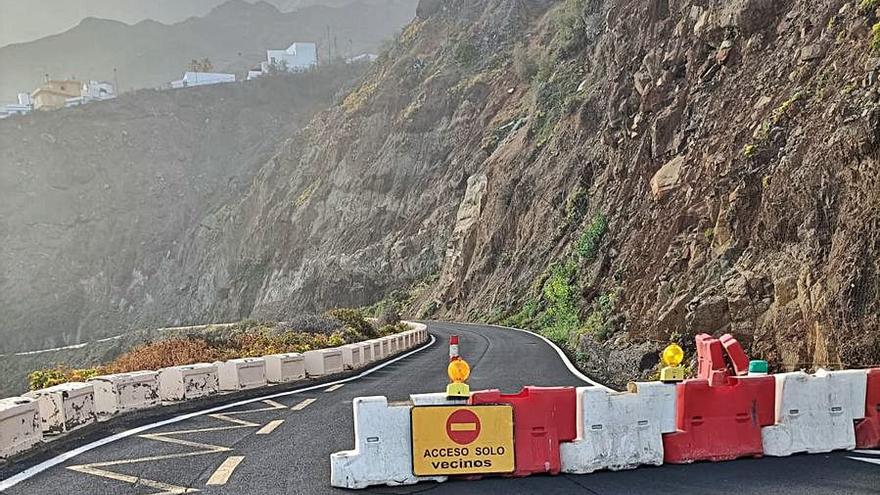 Solo los vecinos pueden acceder al Roque, Almáciga y Benijo.