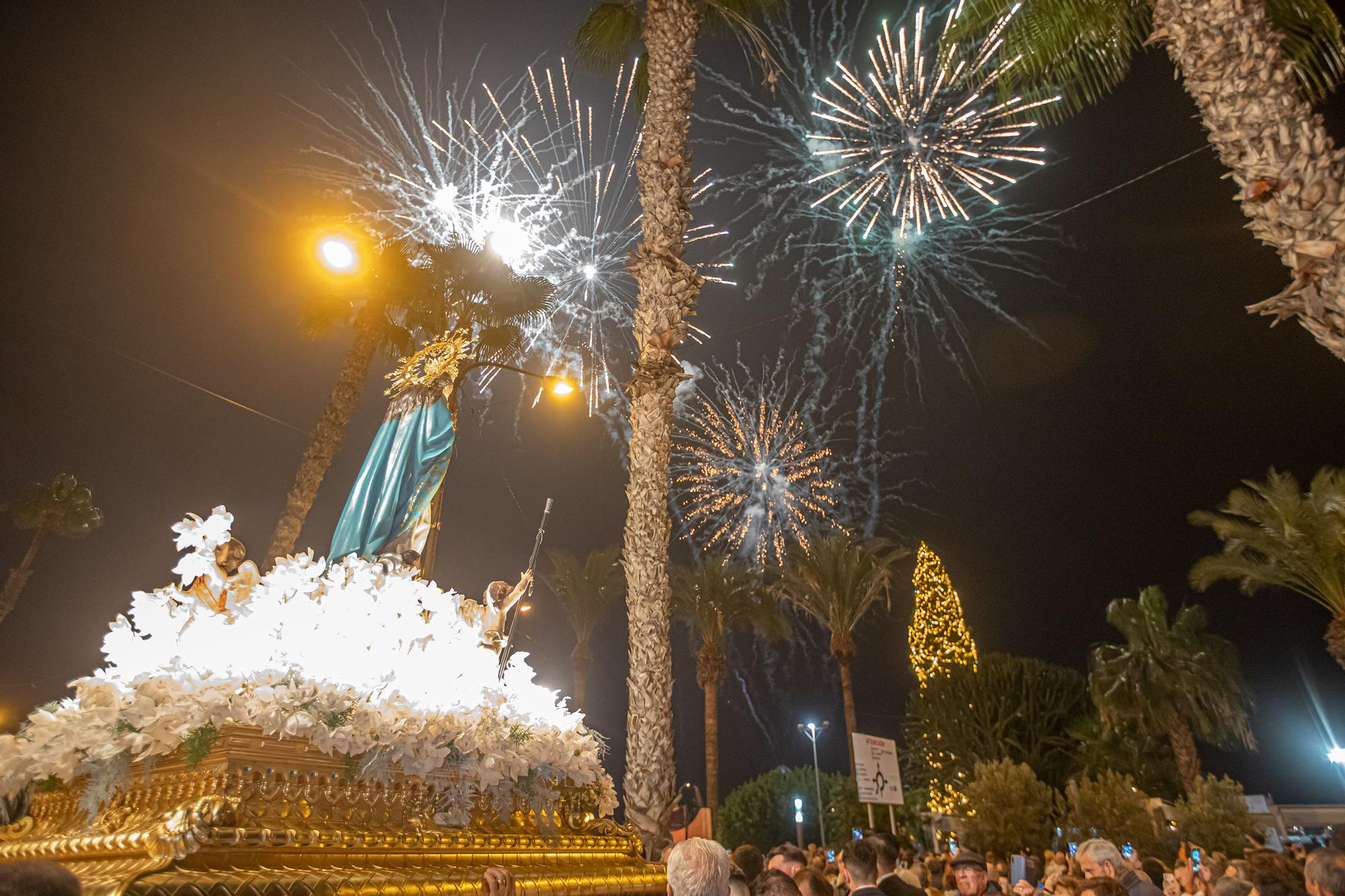 Procesión de La Purísima en Torrevieja