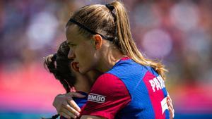 Irene Paredes cumplió cien partidos con el Barça