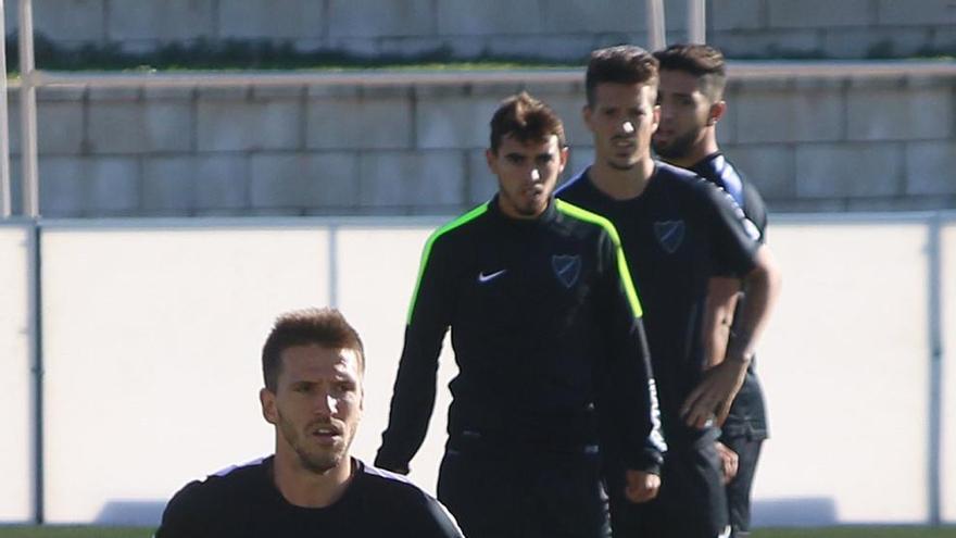 Ignacio Camacho, durante un entrenamiento.