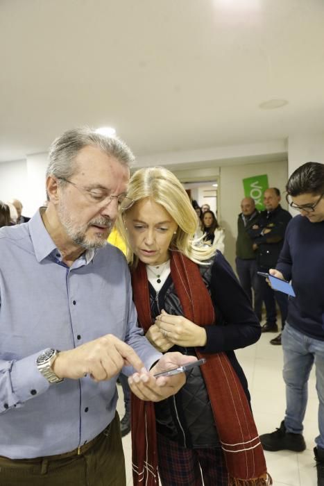 Noche electoral de Vox en Asturias