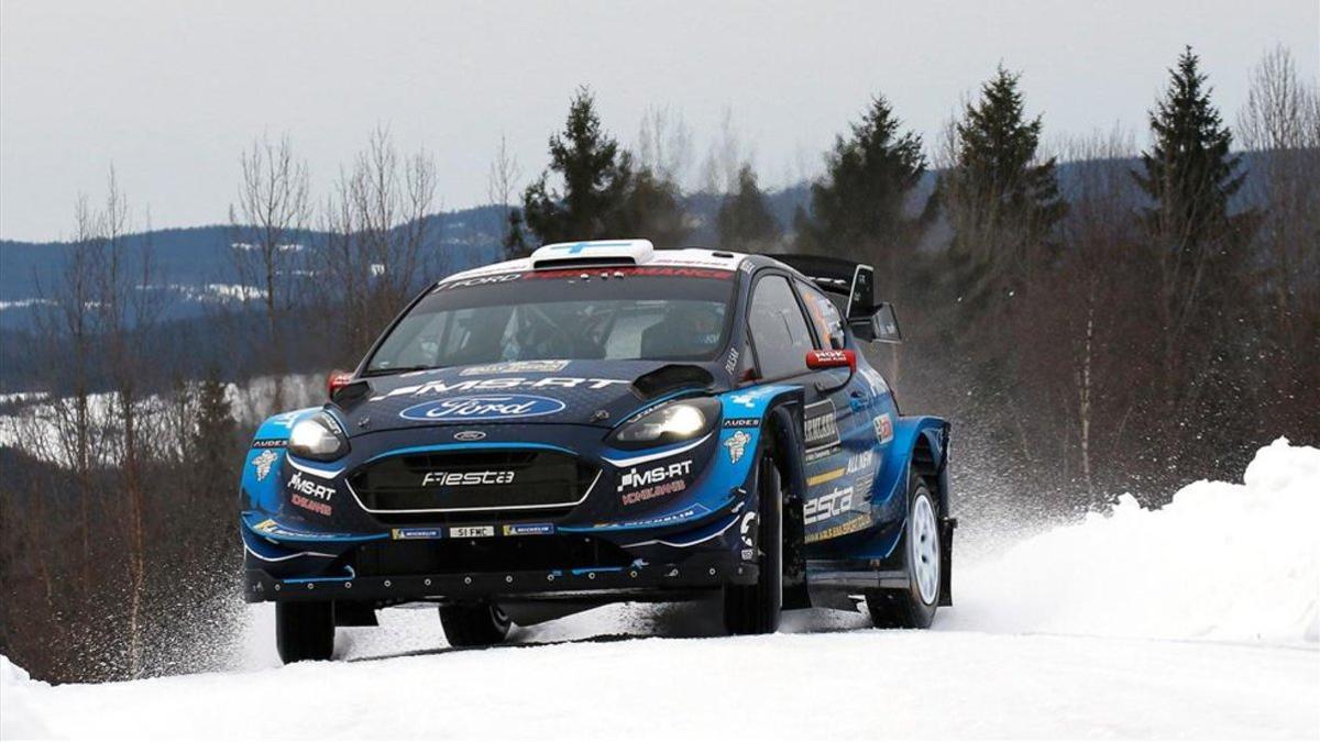 Suninen lidera el Rally de Suecia