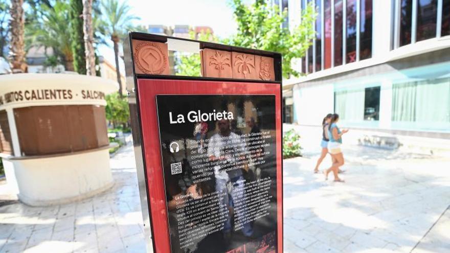 Elche incorpora 21 paneles inteligentes para explicar la historia de los principales puntos turísticos
