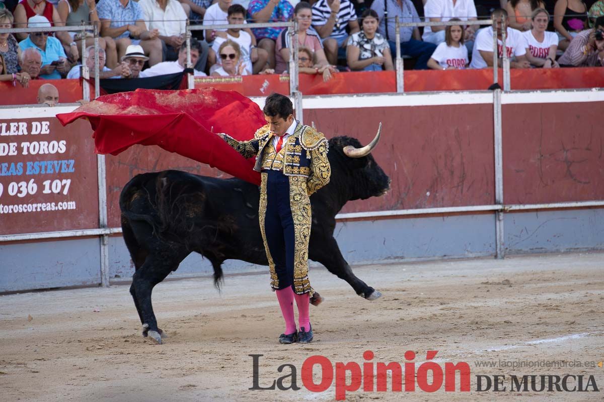 Segunda novillada de la Feria del Arroz en Calasparra (José Rojo, Pedro Gallego y Diego García)