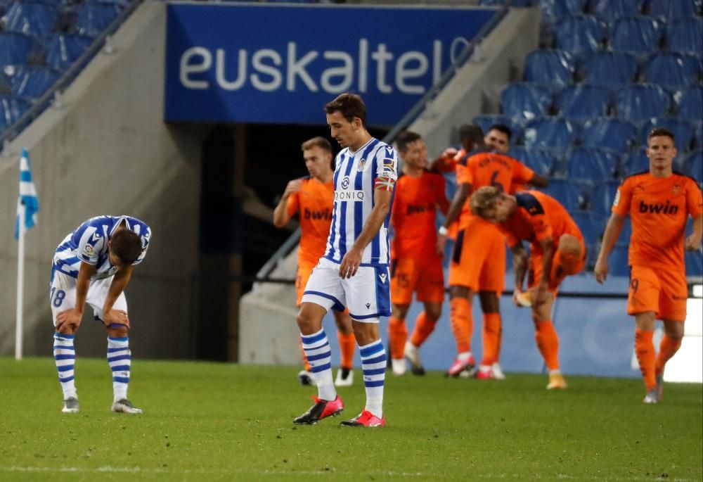 Real Sociedad - Valencia: Las mejores fotos