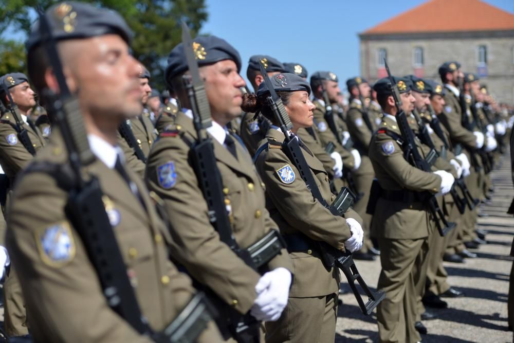 Durante un acto militar que tuvo lugar en la Base General Morillo de Figueirido