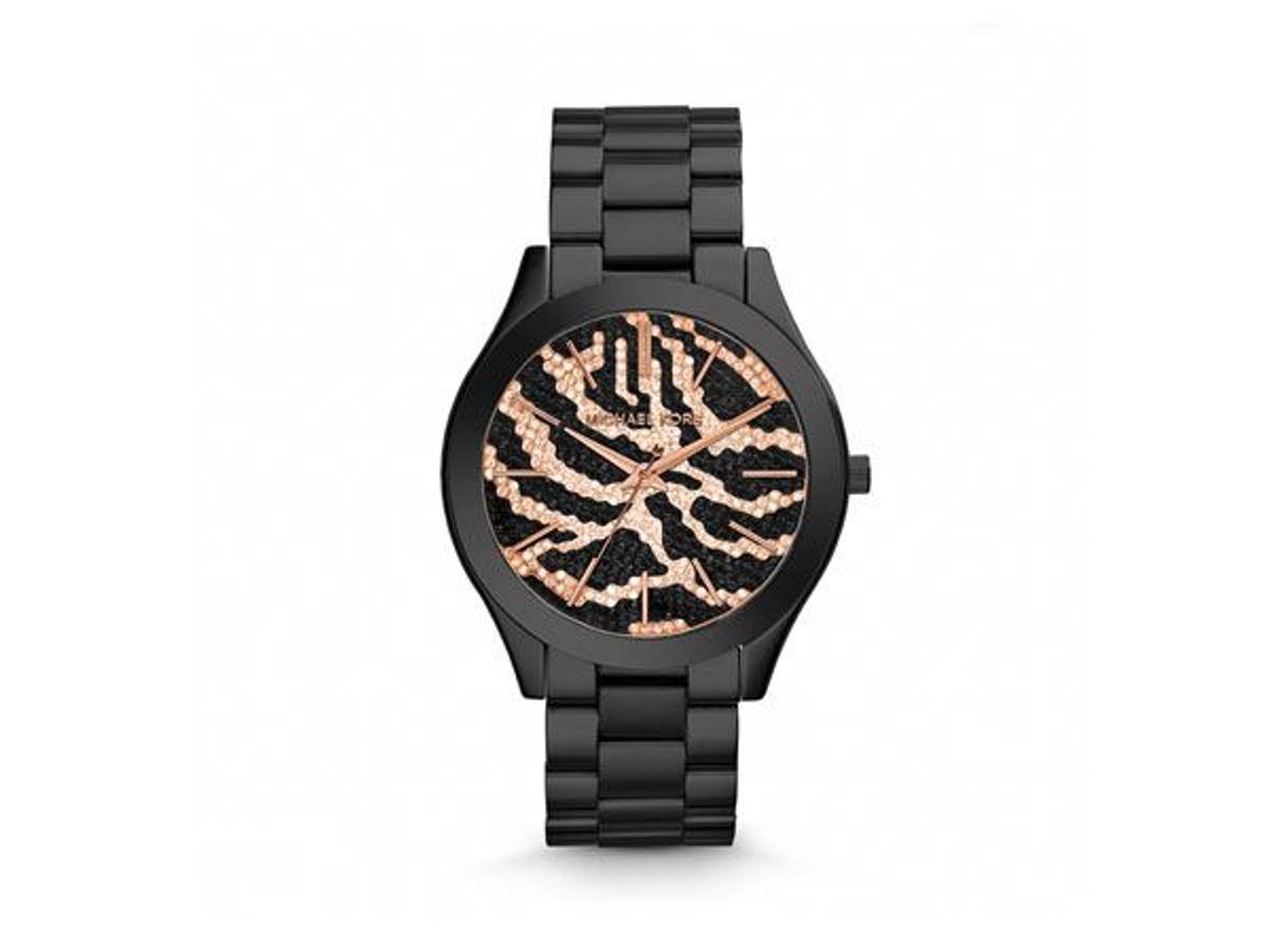 Reloj michael kors animal print shop