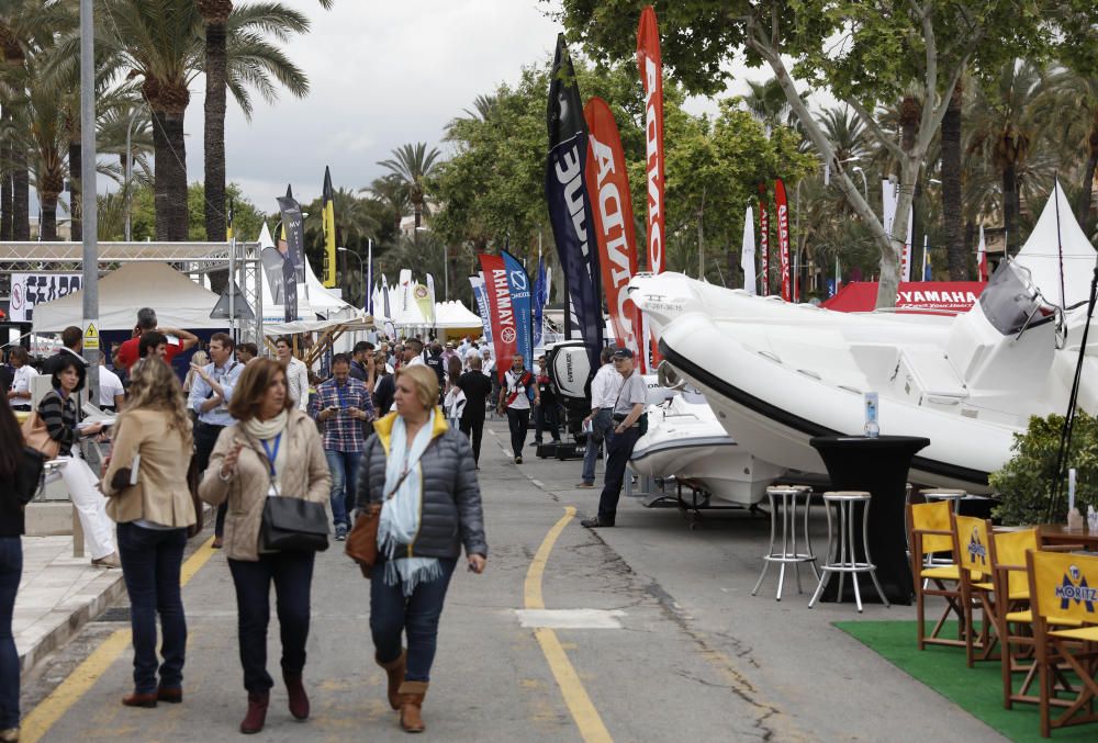 Erster Tag der Boatshow 2016 in Palma.