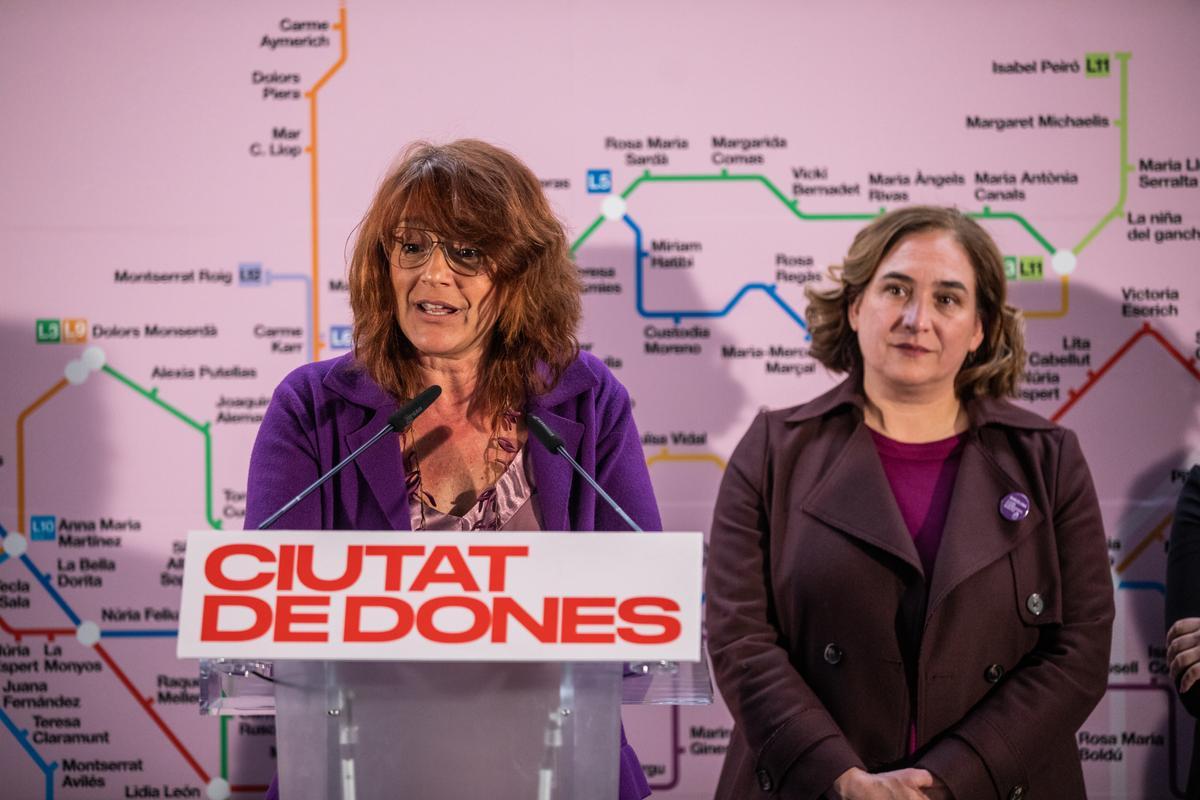 “Barcelona, una ciutat de Dones”, la campaña municipal en el metro que conmemora el Dia Internacional de la Mujer