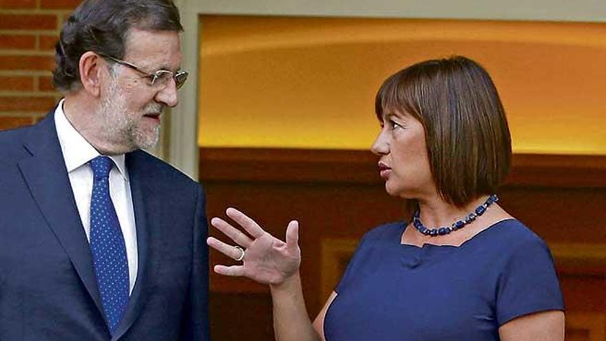 Francina Armengol no ha conseguido que Rajoy le dé cita.