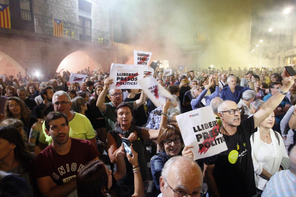 Manifestació a Girona