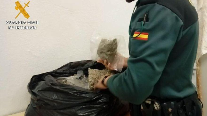 Detenido por tráfico de drogas en Igries (Huesca) tras darse a la fuga y enfrentarse a los agentes