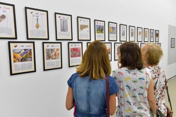 23-07-2019 LAS PALMAS DE GRAN CANARIA. Inauguración exposición del Festival de Folclore de Ingenio, en el Rectorado de la ULPGC  | 23/07/2019 | Fotógrafo: Andrés Cruz