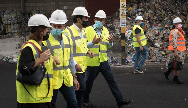 Retiradas 2.500 toneladas de neumáticos en Arico