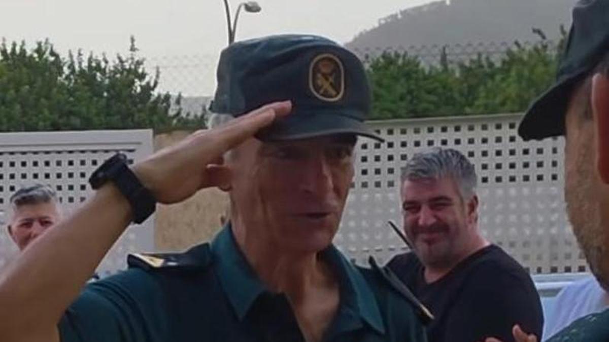 Antonio Buendía, cabo mayor de la Guardia Civil en Ibiza