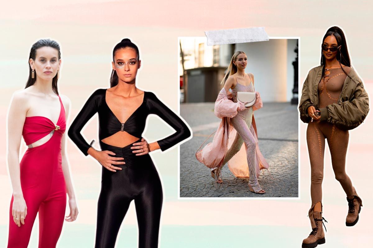 Todas las versiones del catsuit, la inesperada prenda tendencia que une a 'influencers', pasarelas y 'street style'