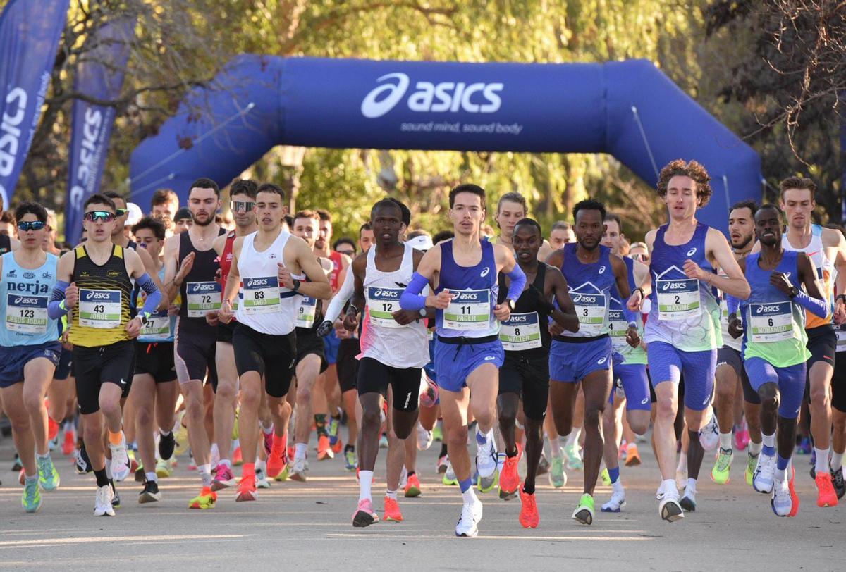 Imagen de la 5K Breakfast Run, previa a la celebración de la Maratón de Sevilla