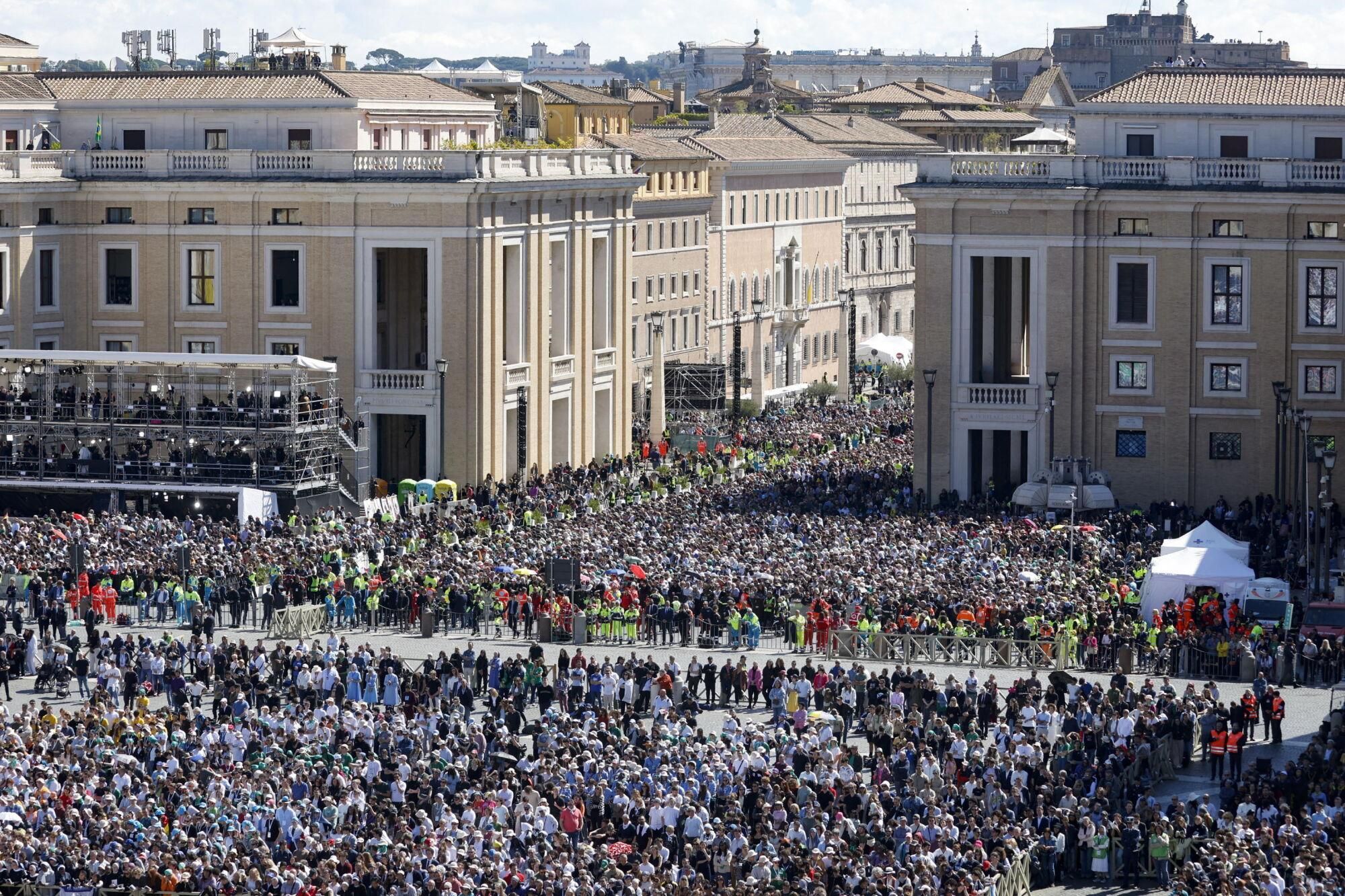 El funeral del papa Francesc, en imatges
