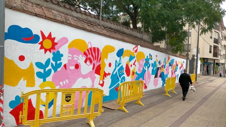 Plasencia estrena una ruta de arte urbano, con 18 murales