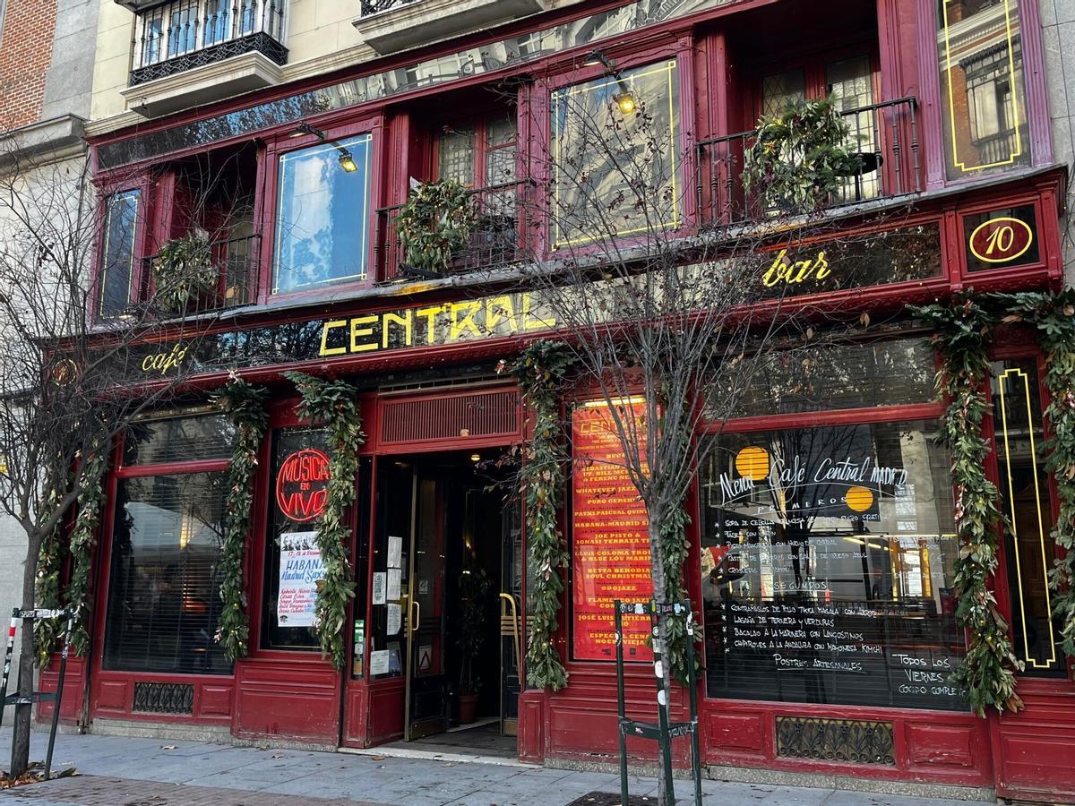 Fachada del actual Café Central