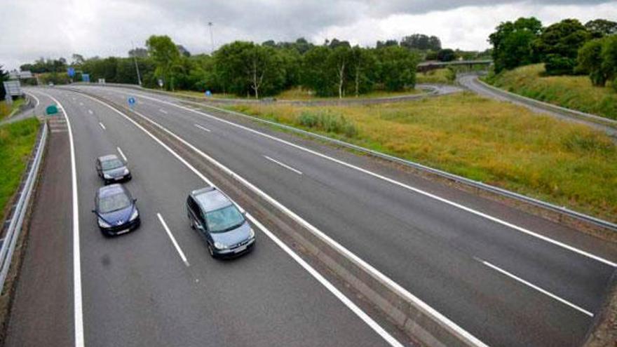 Vial donde ocurrió el accidente.