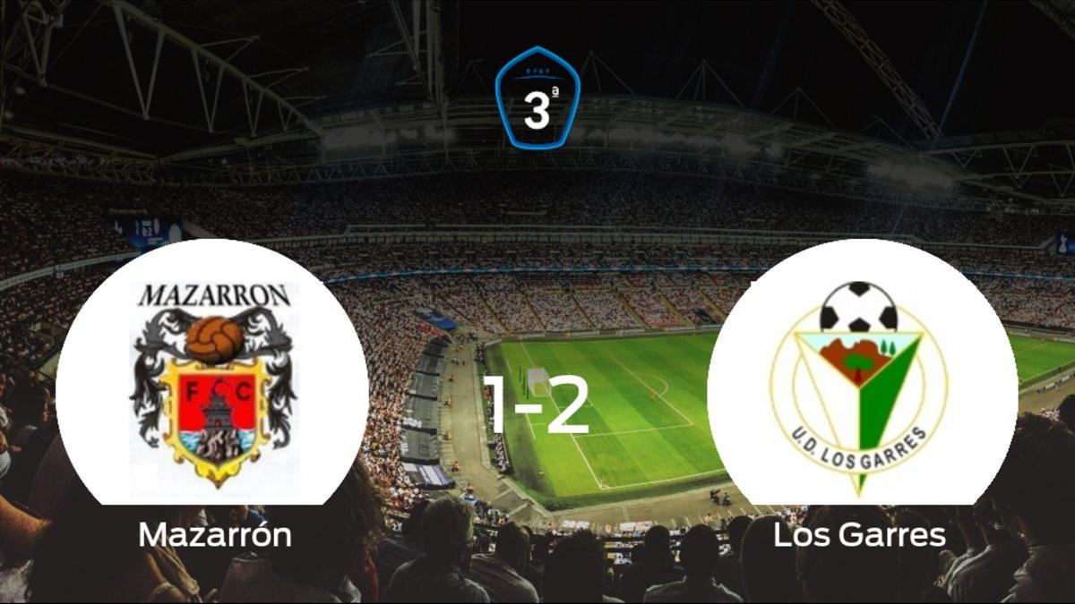 El Los Garres vence 1-2 al Mazarrón FC y se lleva los tres puntos