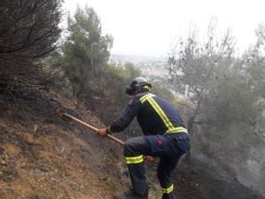 Condemnat a dos anys i dos mesos de presó per un incendi forestal a Collserola