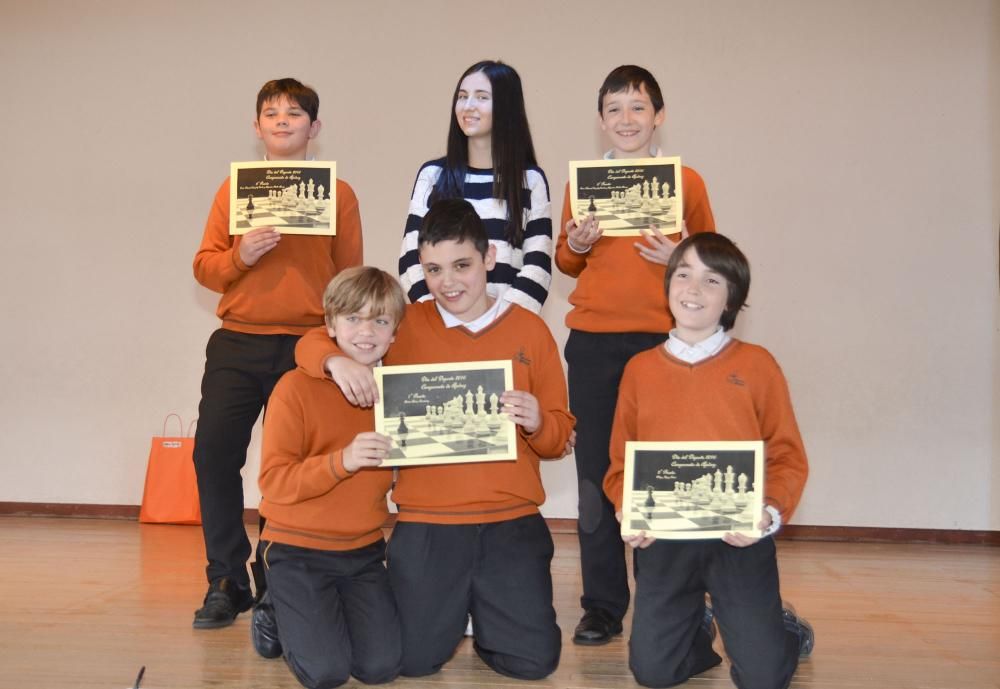 Entrega de premios do XXIX Día do Deporte en el colegio Franciscanas.