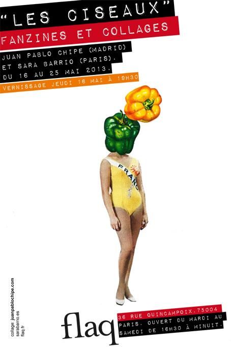 exposición, collage, Chipe