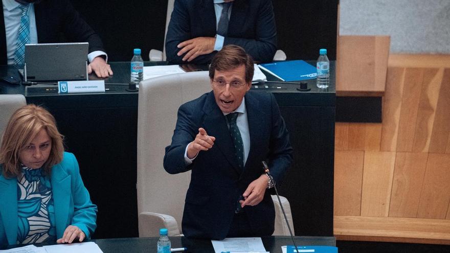 Almeida denuncia una &quot;escalada de violencia&quot; en el Pleno de Cibeles y acusa a Reyes Maroto de decirle que tiene “cara de payaso”