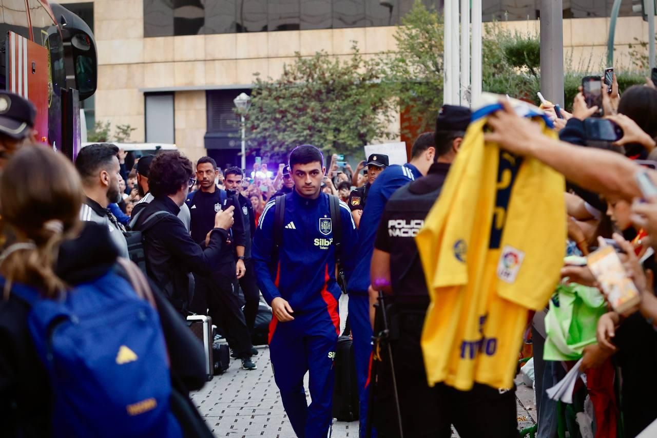 La selección española en Córdoba: la afición se vuelca con los jugadores