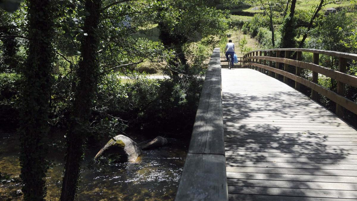 Río Umia en Caldas