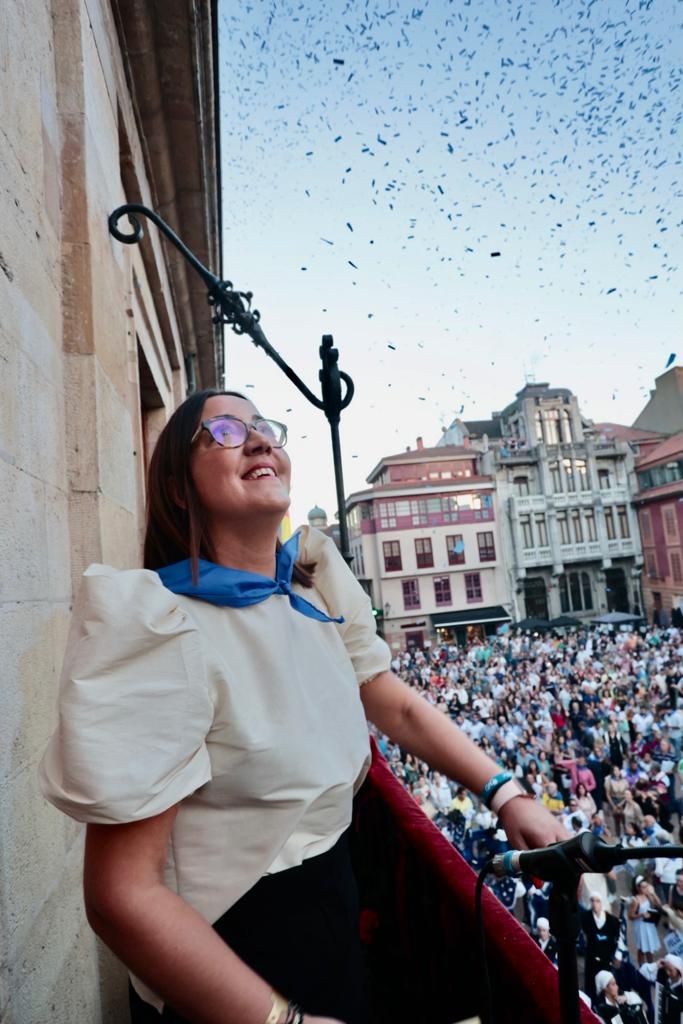 En imágenes: María Neira descorcha las fiestas de San Mateo