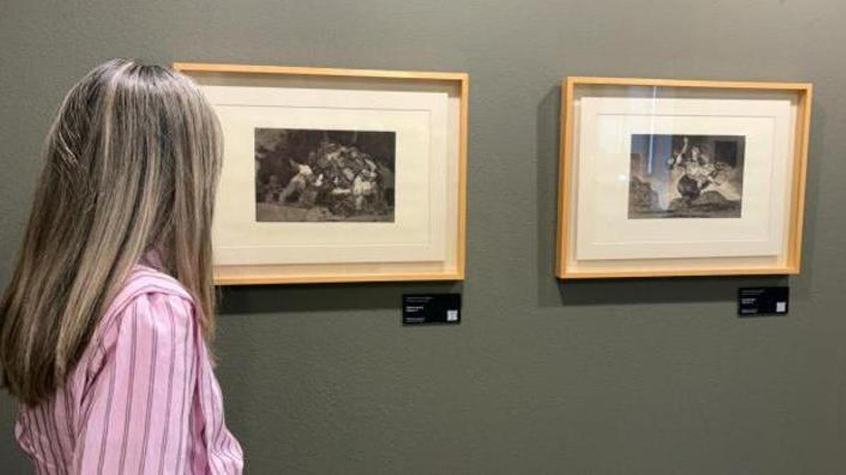 La exposición de 'Los disparates' se ha inaugurado este martes en Teruel.