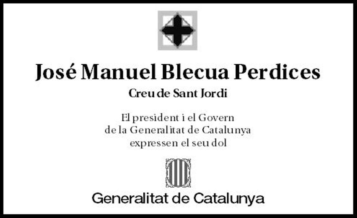 José Manuel Blecua