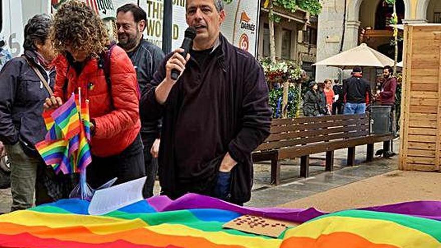 L&#039;activista i candidat de Guanyem, Pau Gálvez.