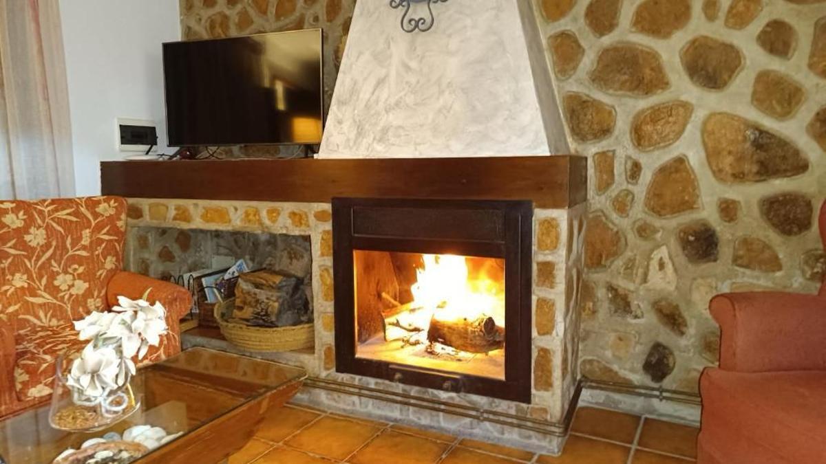 Una de las chimeneas del cortijo La Jimena de Caravaca de la Cruz.