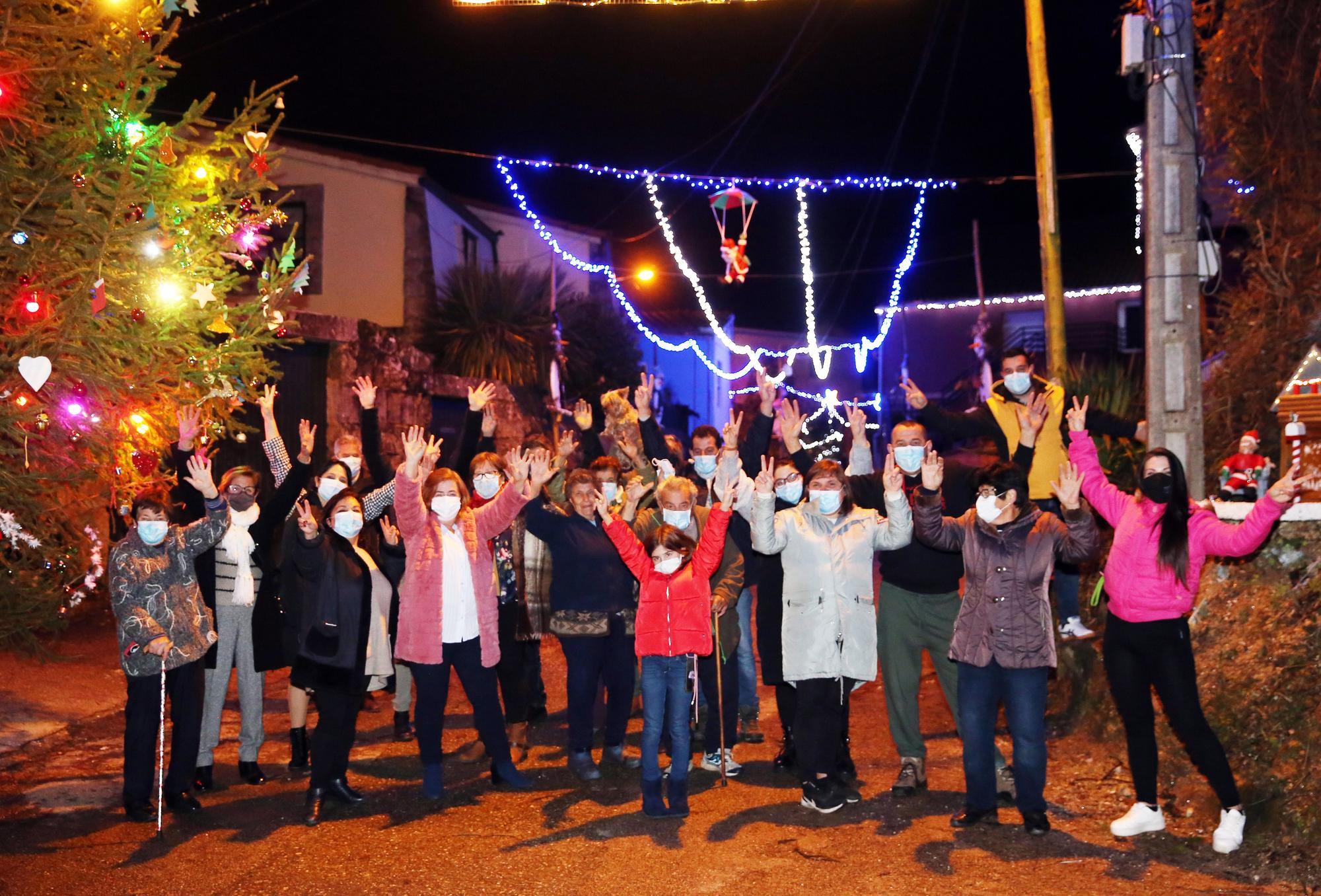 A Texosa resplandece en Navidad