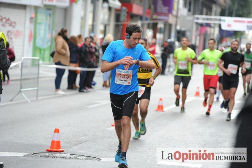 Murcia Maratón y 10 k. Paso por la Gran Vía