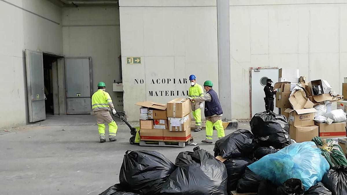 Incinerados los 145 kilos de cocaína encontrados flotando en aguas de Ibiza y Formentera