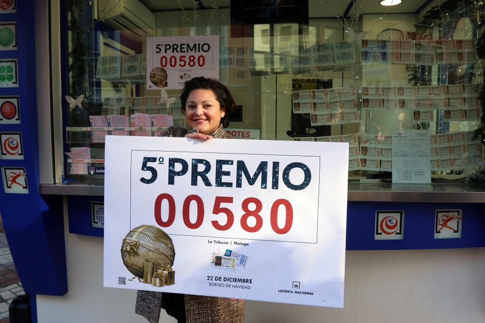 El quinto 00580 se ha vendido en el kiosko de loterías junto a la Tribuna de los Pobres