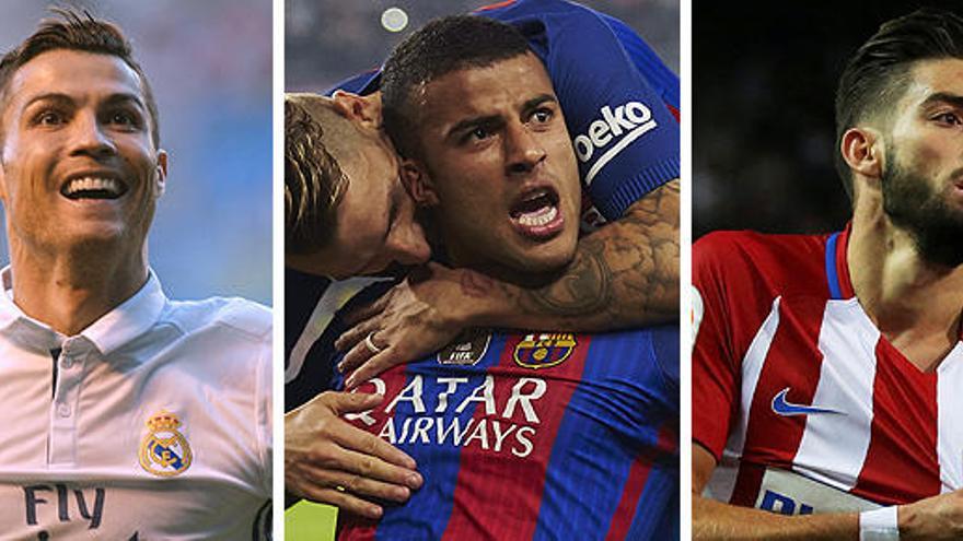 Madrid, Barcelona y Atlético mantienen el pulso por la Liga