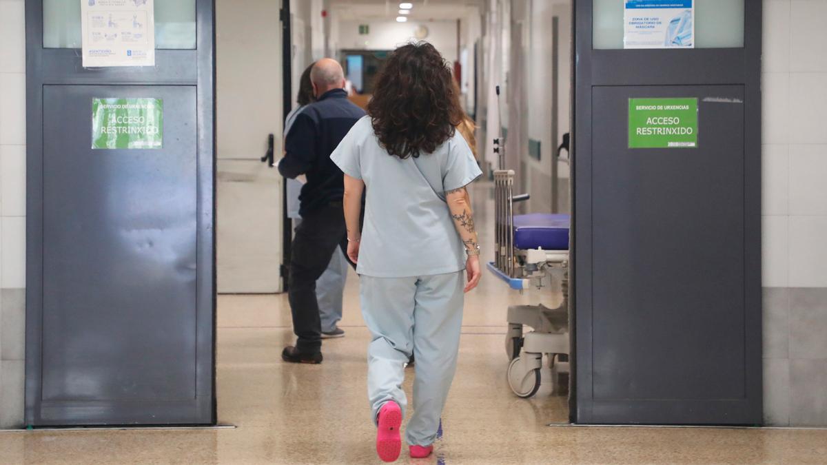 Personal sanitario del CHUS.